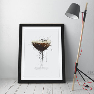 3d Martini Glass Wall Art Wayfair